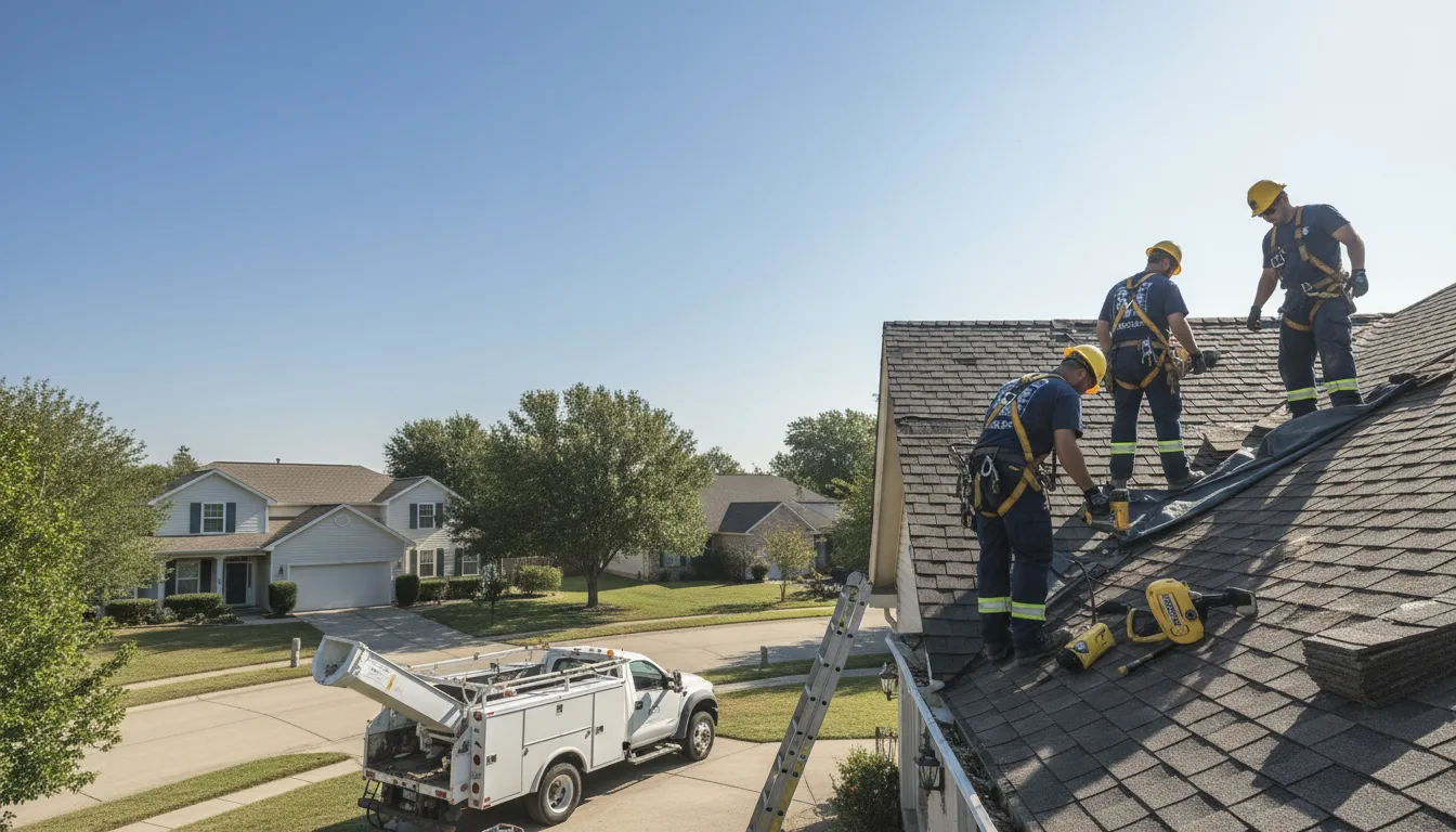 Emergency Roof Repair in Fluvanna, TX near me